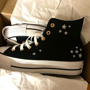 Custom Chuck Taylor All Star Platform Lift Embroidery by You